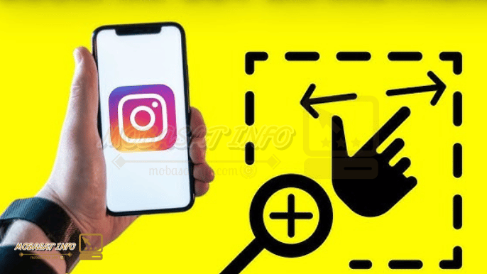 عمل زوم لأي صورة حساب انستقرام